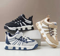 No Brand Casual Sports Sneakers - Comfortable
White & Brown Shoes