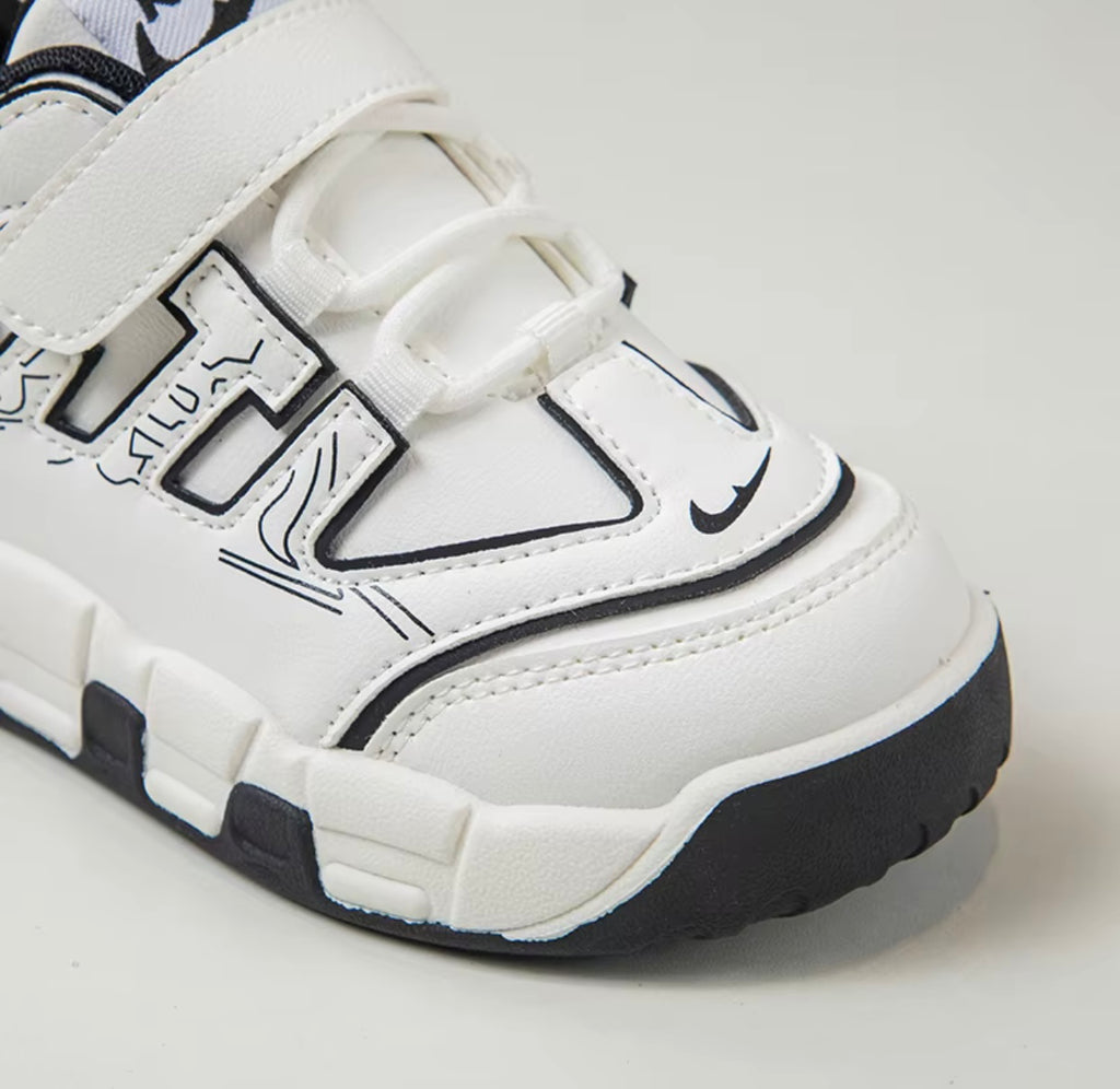No Brand Casual Sports Sneakers - Comfortable
White & Brown Shoes