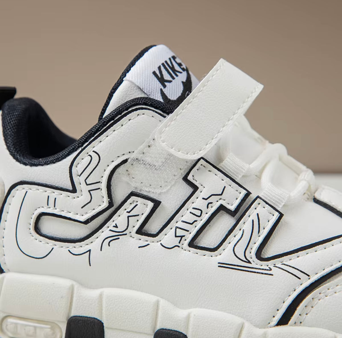 No Brand Casual Sports Sneakers - Comfortable
White & Brown Shoes